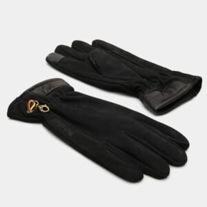 NUBUCK GLOVE WITH TOUCH TIPS