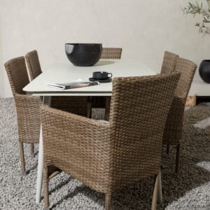 Lina Rektangulär Matgrupp