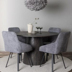 Matgrupp Lanzo med stolarna Rosie