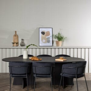 Matgrupp Bootcut med stolarna Selma