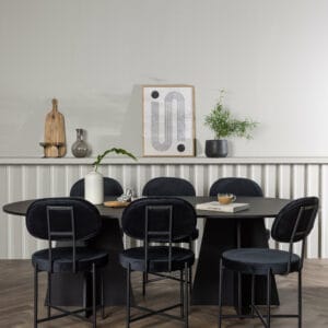 Matgrupp Bootcut med stolarna Stella