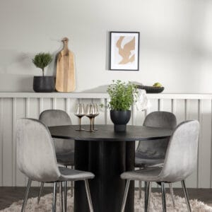 Matgrupp Olivia med stolarna Eva