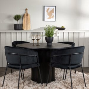 Matgrupp Olivia med stolarna Selma
