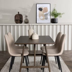 Matgrupp Kaseindon med stolarna Polar