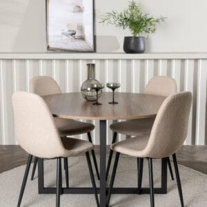 Matgrupp Durango med stolarna Polar