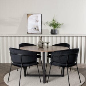 Matgrupp Durango med stolarna Selma