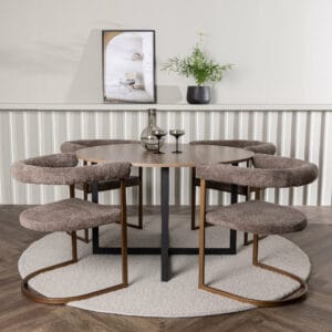 Matgrupp Durango med stolarna Morning