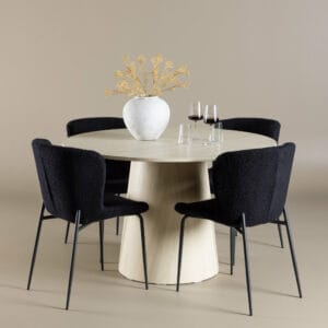 Lanzo Matbord med Modesto Matstol