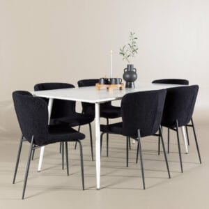 Silar Matbord med Modesto Matstol