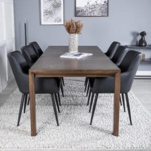 Matgrupp Slider med stolarna Comfort