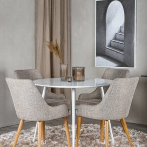 Matgrupp Plaza med stolarna Plaza