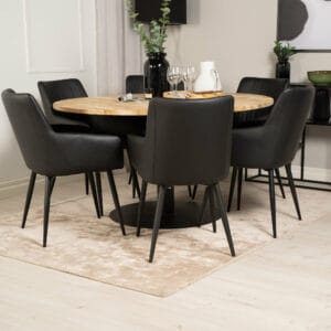 Matgrupp Cirebon med stolarna Comfort