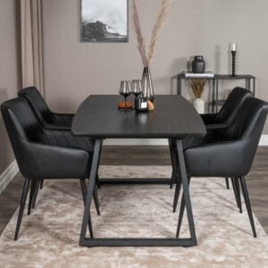 Matgrupp Inca med stolarna Comfort