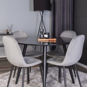 Matgrupp Plaza med stolarna Polar