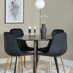 Matgrupp Plaza med stolarna Polar