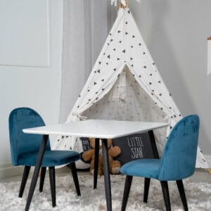 Matgrupp Polar med stolarna Velvet