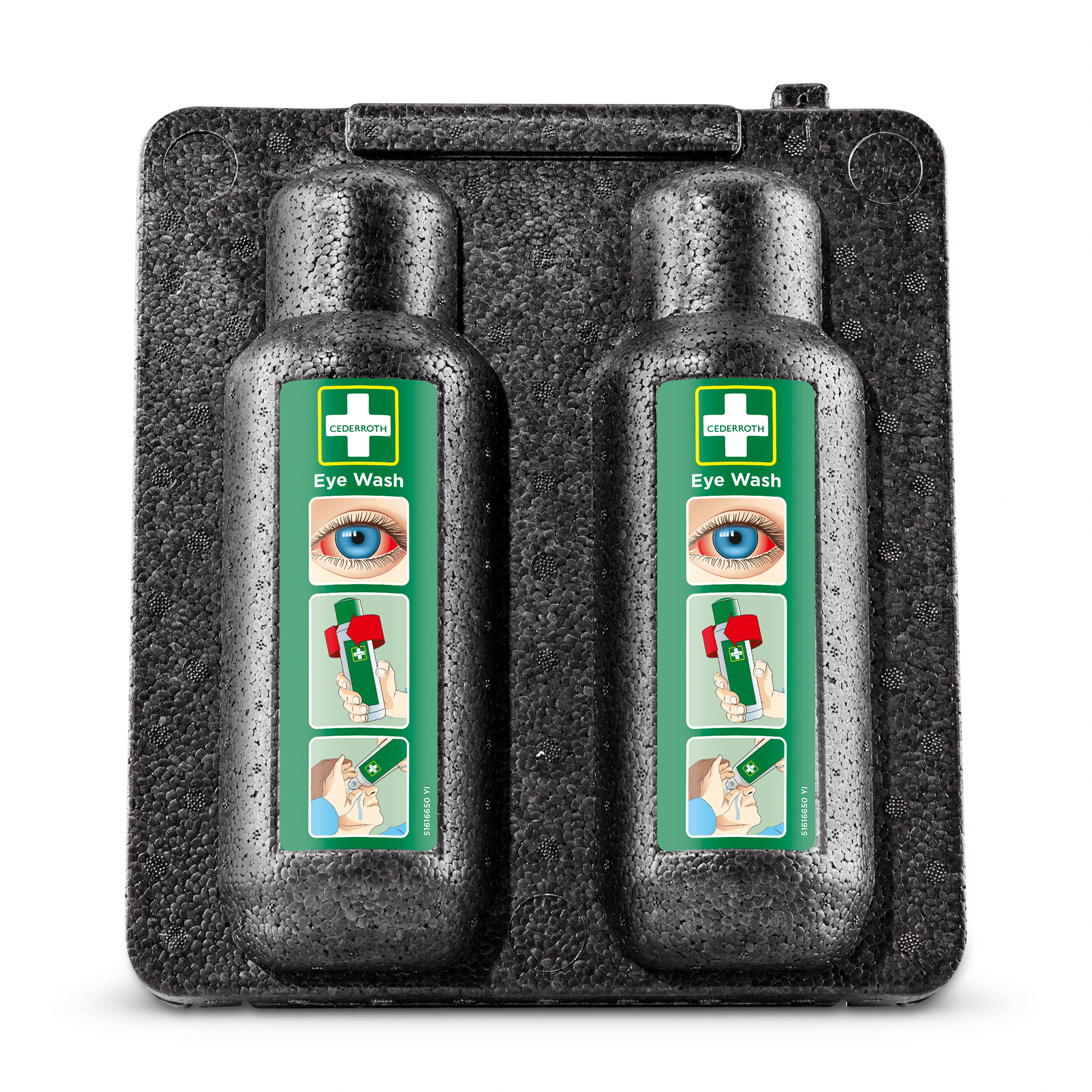 Heating Cabinet for 2 Eye Wash