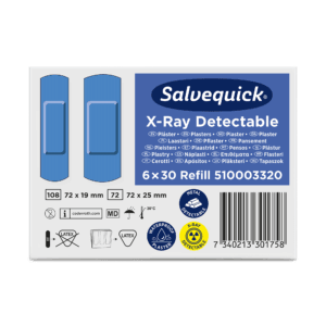 X-Ray Detectable 30x6 Plasters Refill