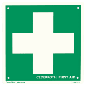 First Aid Cross Sign