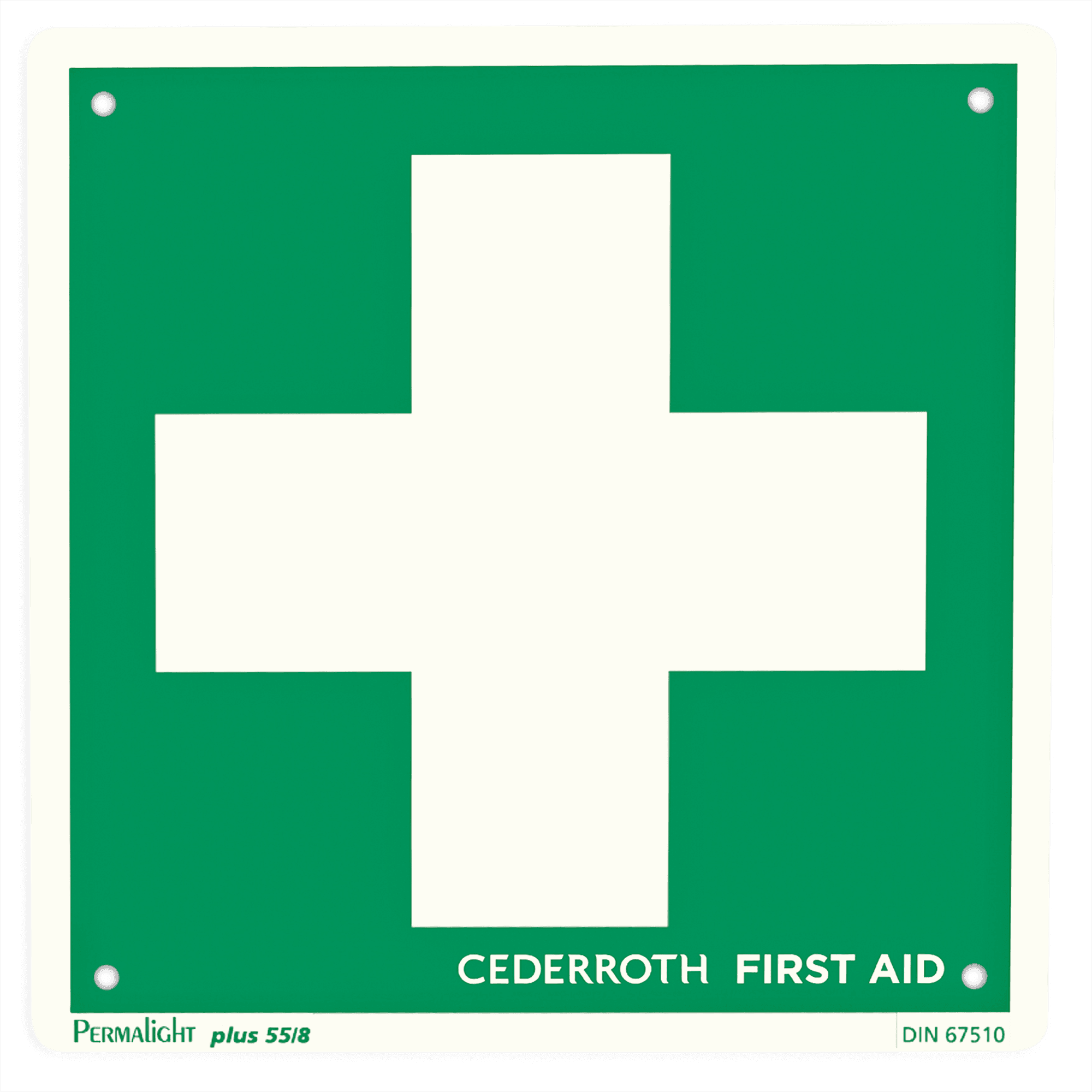 First Aid Cross Sign