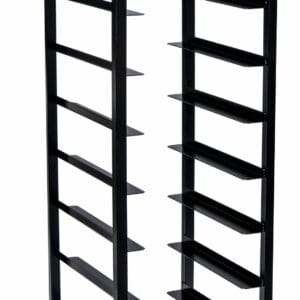 Brickvagn, enkel 280x360 mm, svart
