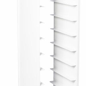 Brickvagn, enkel 280x360 mm, vit, vit sida