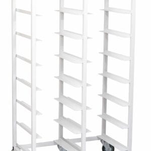 Brickvagn dubbel, 330x430 mm, vit