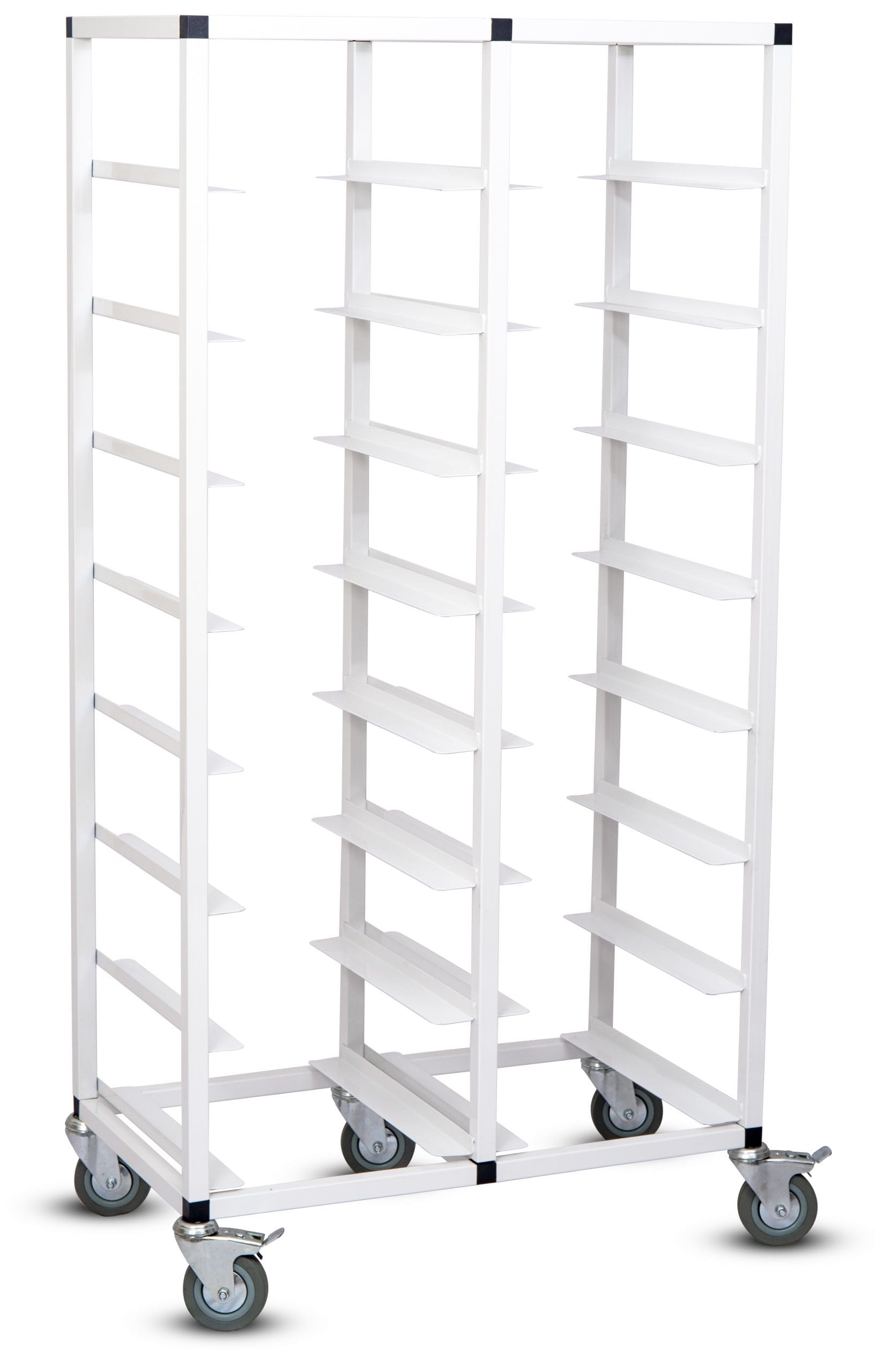 Brickvagn dubbel, 280x360 mm, vit
