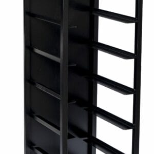 Brickvagn för 8st 330x430, svart, svart rygg