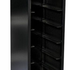 Brickvagn för 8st 280x360, svart, svart rygg o sidor