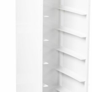 Brickvagn för 8st 330x430, vit, vit rygg o sidor