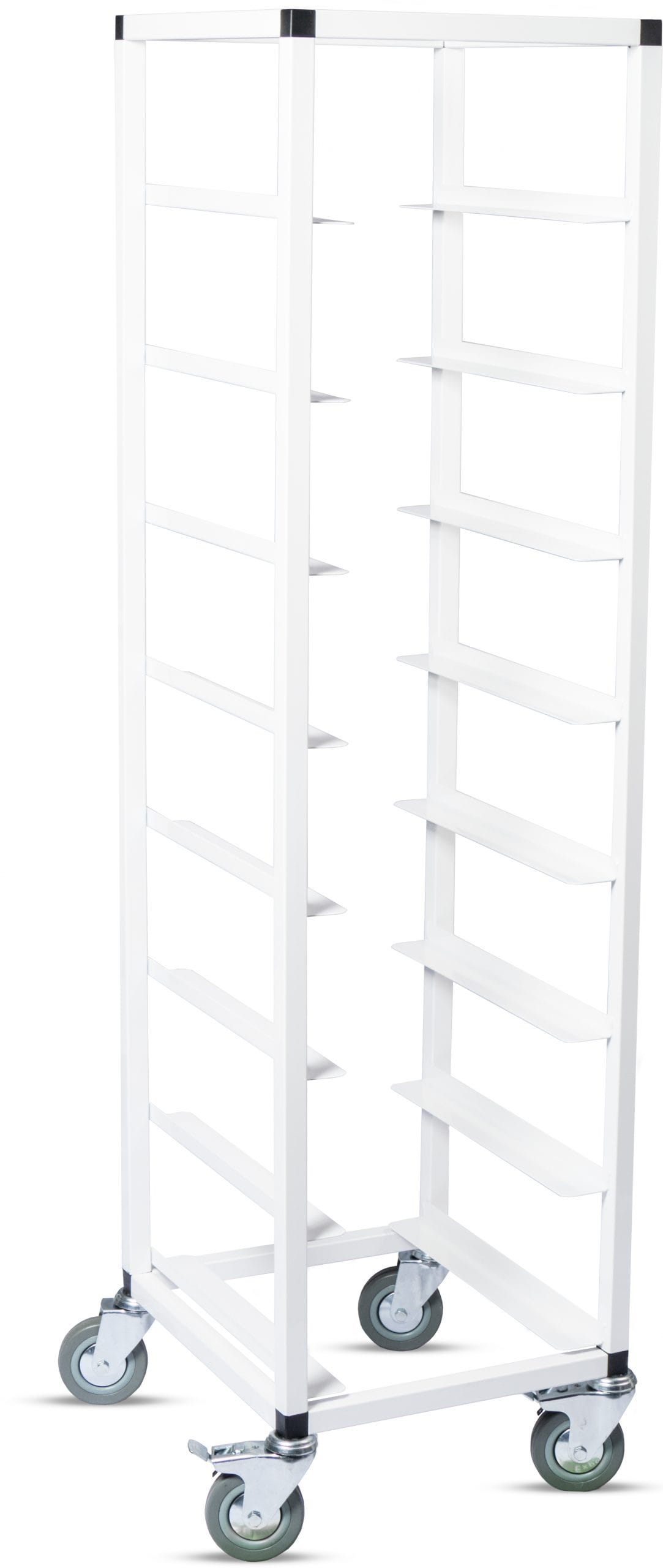 Brickvagn för 8st 330x430 mm, vit