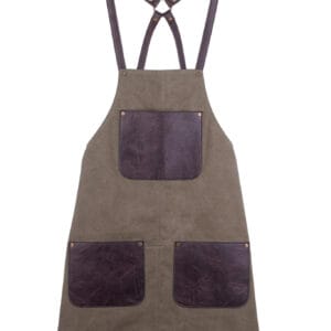 Förkläder i canvas och konstläder (3-Pack)