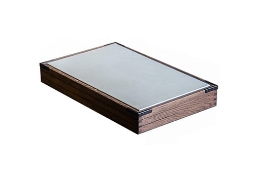 Ram för kylbricka GN1/1(Kastanjebrun med Metall Hörn)