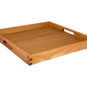 Serveringsbricka med handtag(Linolja)