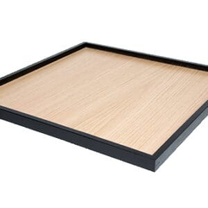 Serveringsbricka(Linolja/Svart)