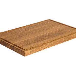 Stort bräde med en skåra (Linolja)