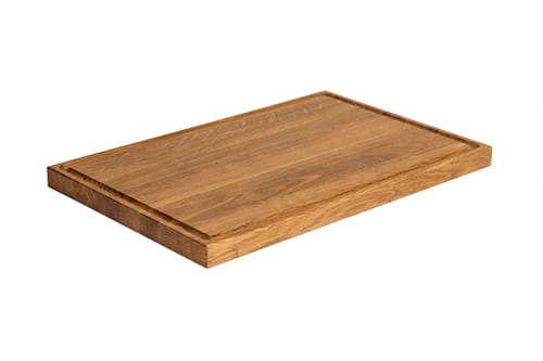 Stort bräde med en skåra (Linolja)