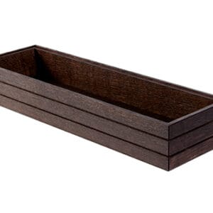 Stapelbar Låda GN2/4 (Svart Havana)