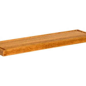 Rektangulärt bräde med en skåra (Linolja)
