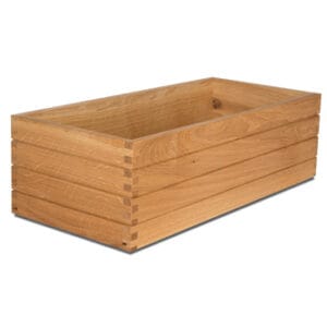 Rektangulär stapelbar låda (Linolja)