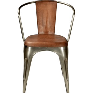 Living Chair - svart och brun (4-pack)