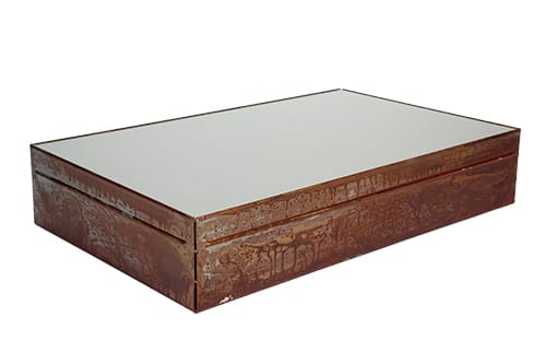 Ram för kylbricka GN1/1(Rostig Stålplåt)
