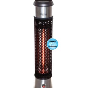 Värmare Cortina sprider värmen 360