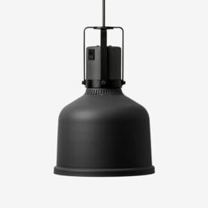 Värmelampa Focus MO Fast Kabel Svart
