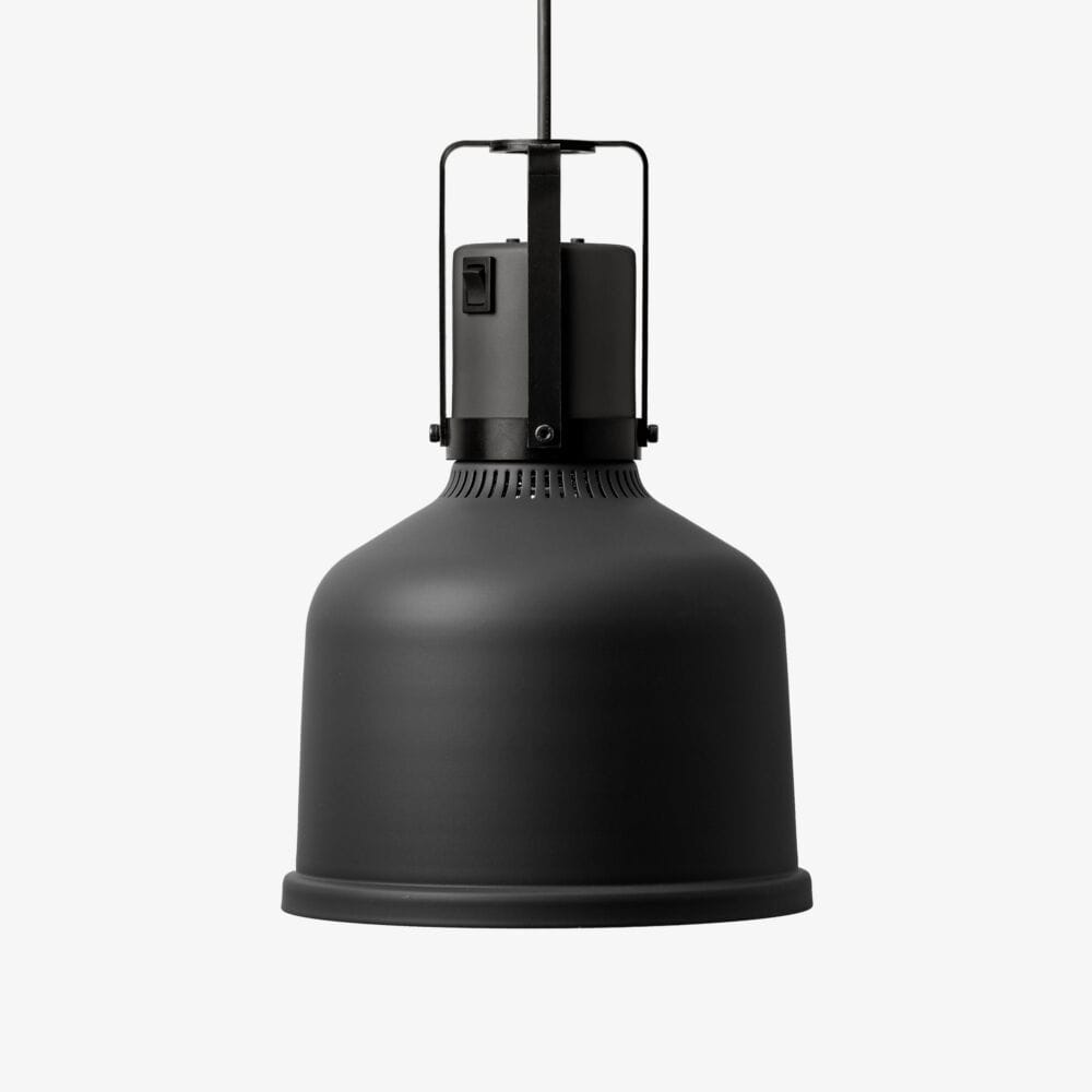 Värmelampa Focus MO Fast Kabel Svart