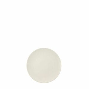 Flat tallrik 21 cm, Zen benvit