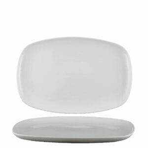 Flat tallrik 35x23 cm 12-pack