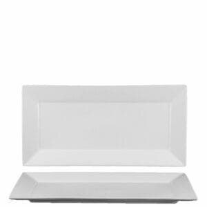 Rektangulär tallrik 36x18 cm 12-pack