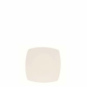 Flat tallrik 21x21 cm, Hiruni benvit